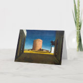 Carte The Red Tower | Giorgio de Chirico | (Devant)