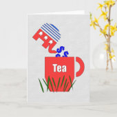 Carte Thé républicain (Fleur jaune)