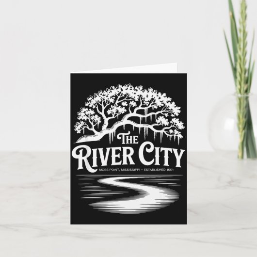 Carte The River City Moss Int Live Oak Est. 1901  (Devant)