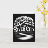 Carte The River City Moss Int Live Oak Est. 1901  (Fleur jaune)