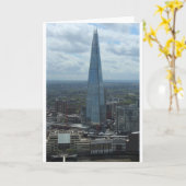 Carte The Shard, Londres (Fleur jaune)