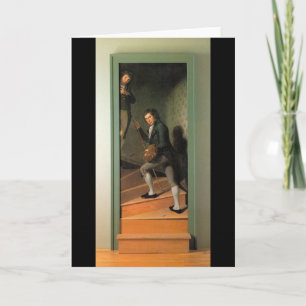 Carte The Staircase Group, par Charles Willson Peale