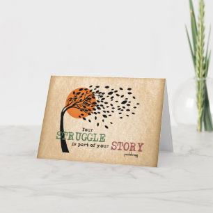 Carte The Struggle fait partie de votre histoire : Devis