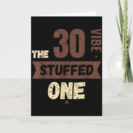 Carte The Stuffed One _ Fall Family Couple Friends – Vib (Devant)