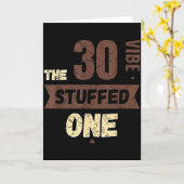 Carte The Stuffed One _ Fall Family Couple Friends – Vib (Fleur jaune)