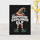 Carte The Submarine Explorer Elf Family Matching Group C (Fleur jaune)