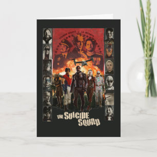 Carte The Suicide Squad Exlposive Character Roster