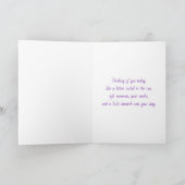 Carte The Sweetest Cat Themed Thinking of You Poem (Intérieur)