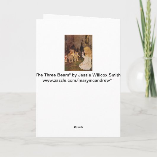 Carte The Three Bears (Dos)