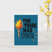 Carte The Tribe Has Sken Torch That Lights The Way  (Fleur jaune)