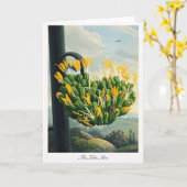 Carte The Tube Aloe — Modern Botanical Reinterpretation (Fleur jaune)