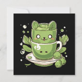 Carte thé vert matcha (Dos)