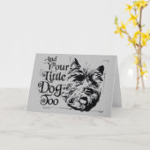 Carte The Wizard of Oz™ | et Your Little Dog, Too (Fleur jaune)