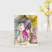 Carte Théâtre (Fleur jaune)