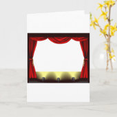 Carte Théâtre (Fleur jaune)