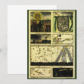 Carte Théâtre Cometicum Comets par Stanislaw Lubieniecki (Devant / Derrière)