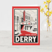 Carte Théâtre Derry Capitol (Fleur jaune)