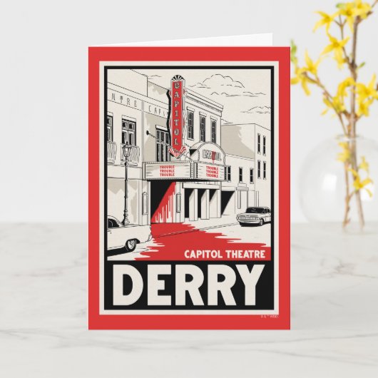 Carte Théâtre Derry Capitol (Fleur jaune)