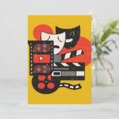 Carte Théâtre intérimaire Abstrait| Théâtre dramatique (Debout devant)