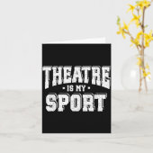 Carte Theatre Is My Srt  (Fleur jaune)