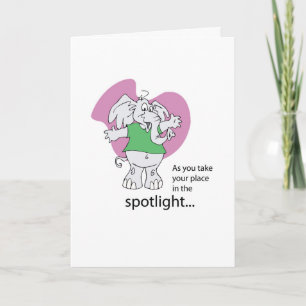 Carte Théâtre Musical, Seusique, Elephant Bonne Chance