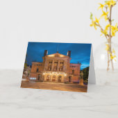 Carte Théâtre national Oslo (Fleur jaune)