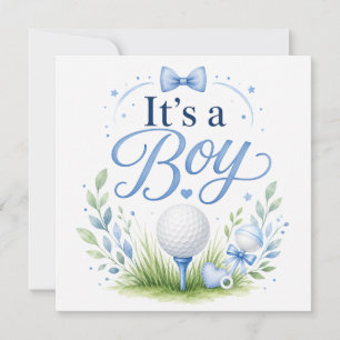 Carte thématique Golf Baby Boy