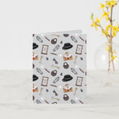 Carte Thème de détective d'espion d'agent secret pour en (Fleur jaune)