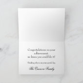 Carte Thème de fête Rubis Grenat Rouge écarlate Pourpre (Intérieur)