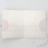 Carte Thème de Noël avec balle de Noël (Intérieur)