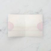 Carte Thème de Noël avec balle de Noël (Intérieur)