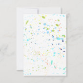 Carte Thème de requin Fintastic Kids Valentine (Dos)