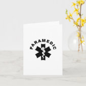 Carte Thème d'infirmier (Fleur jaune)