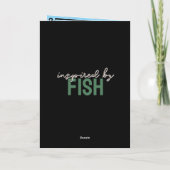 Carte Thème pêche  (Dos)