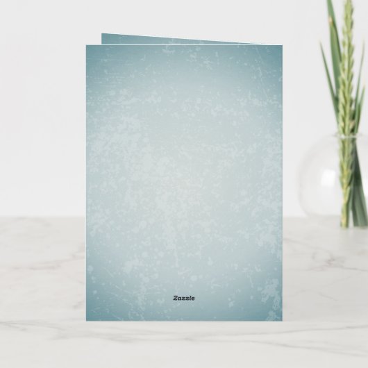 Carte Thème pêcheur & poisson pour anniversaires ou célé (Dos)