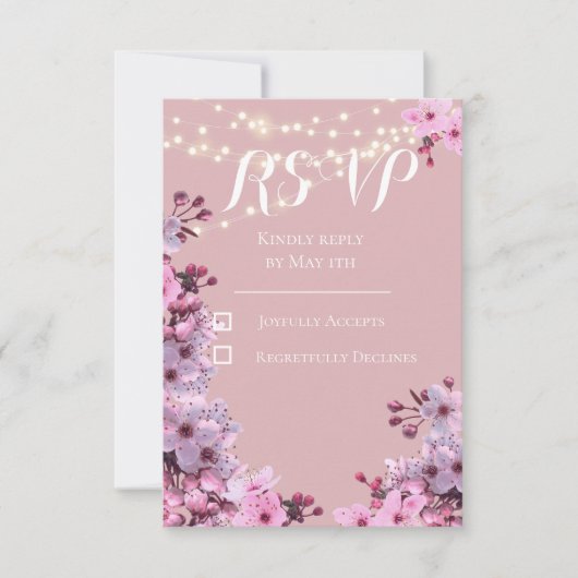 Carte Thème Sakura (Devant)