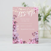 Carte Thème Sakura (Debout devant)