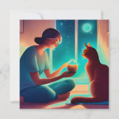 Carte thérapeute du chat (Devant)
