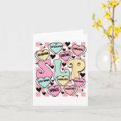 Carte Thérapeute du langage de la Saint-Valentin Patholo (Fleur jaune)