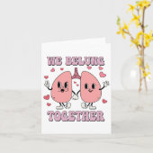 Carte Thérapeute Respiratoire Rétro Rt Saint-Valentin No (Fleur jaune)