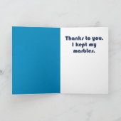 Carte Thérapie mentale Merci Marbles (Intérieur)