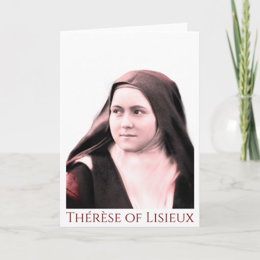 Carte Thérèse de Lisieux (vers 1890) (Devant)