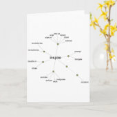 Carte Thesaurus Visuel (Fleur jaune)