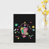 Carte Thing I Do In My Spare Time Crochet Funny Crocheti (Fleur jaune)