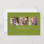 Carte Thing One Thing Two Joyeux Things-Giving! (Dos)