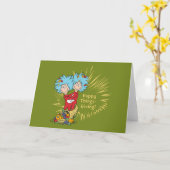 Carte Thing One Thing Two Joyeux Things-Giving! (Fleur jaune)