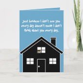 Carte Thinking of You (Devant)