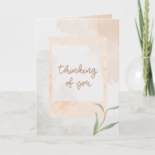 Carte Thinking of You (Devant)