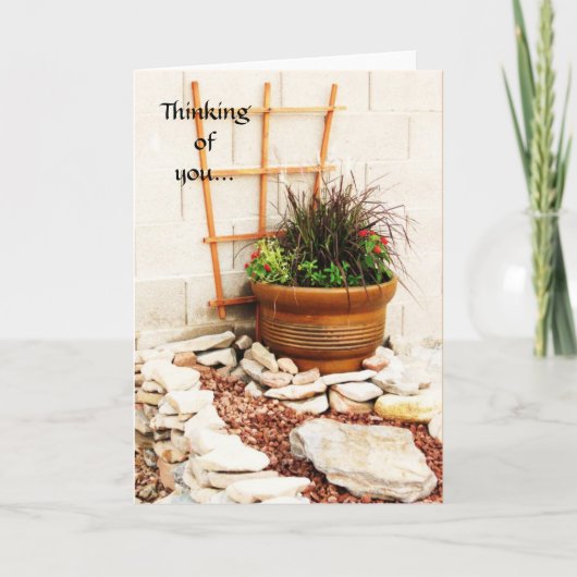 Carte Thinking of you... (Devant)