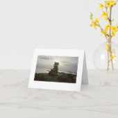 Carte Thinking of You... (Fleur jaune)